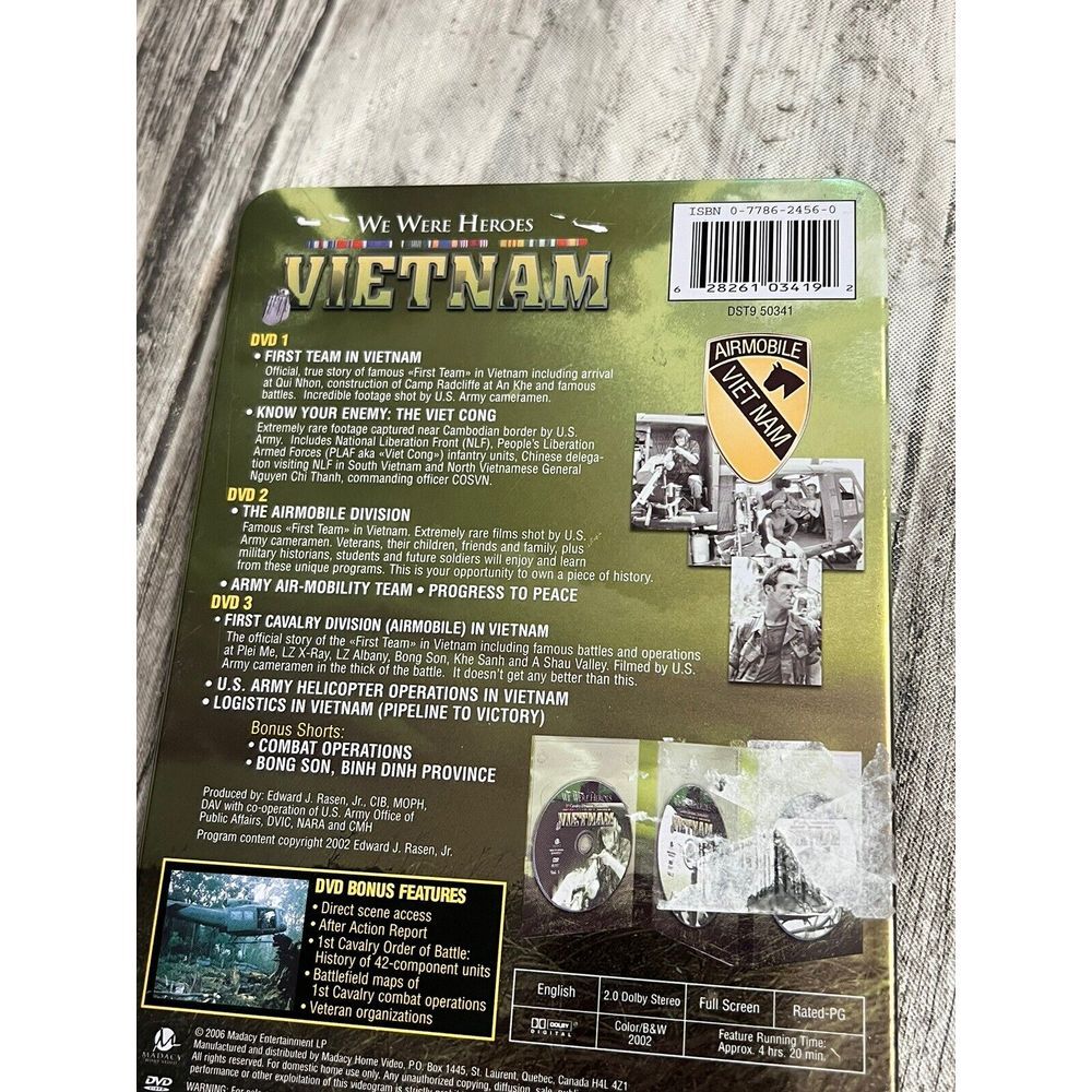 We Were Heroes: Vietnam (DVD,‎ 2008, 3-Disc Set) - Picture 10 of 10